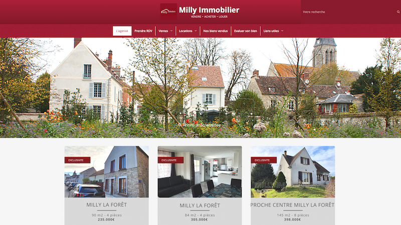Milly immobilier